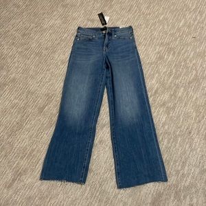 NWT Banana Republic 00 wide leg crop jeans